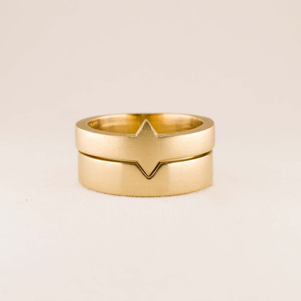 Òr Ring Aon - 9ct Recycled Gold