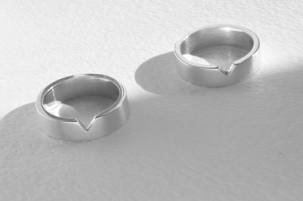 Òr Ring Aon - Recycled Silver