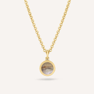 Mini Talamh Pendant 9ct Gold