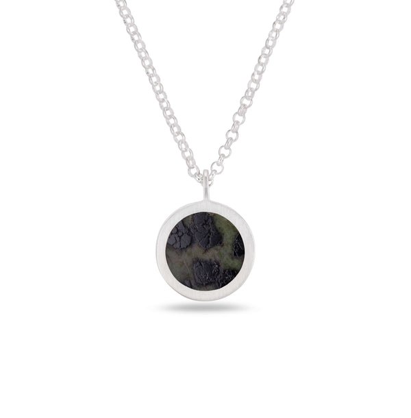 The Mini Ghrian Pendant Necklace - Recycled Silver