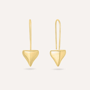 Saorsa Drop Earrings 9ct Gold